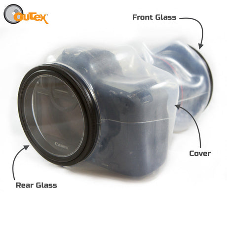 Outex Underwater Camera Housings Camera Pro Kit with Straps