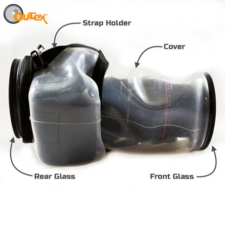 Outex Underwater Camera Housings Camera Pro Kit with Straps