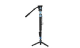 P-424FL/FS Carbon Fiber Monopod with Fluid Head VH-10 1