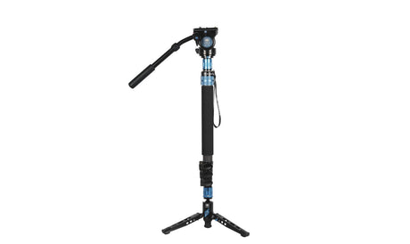 P-424FL/FS Carbon Fiber Monopod with Fluid Head VH-10 1