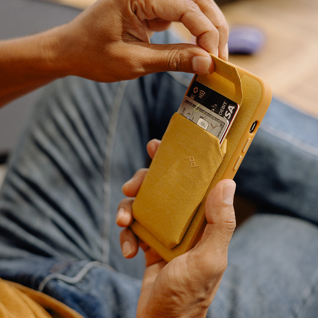 Mobile Wallet | Slim Wallet | Sun | Fabric