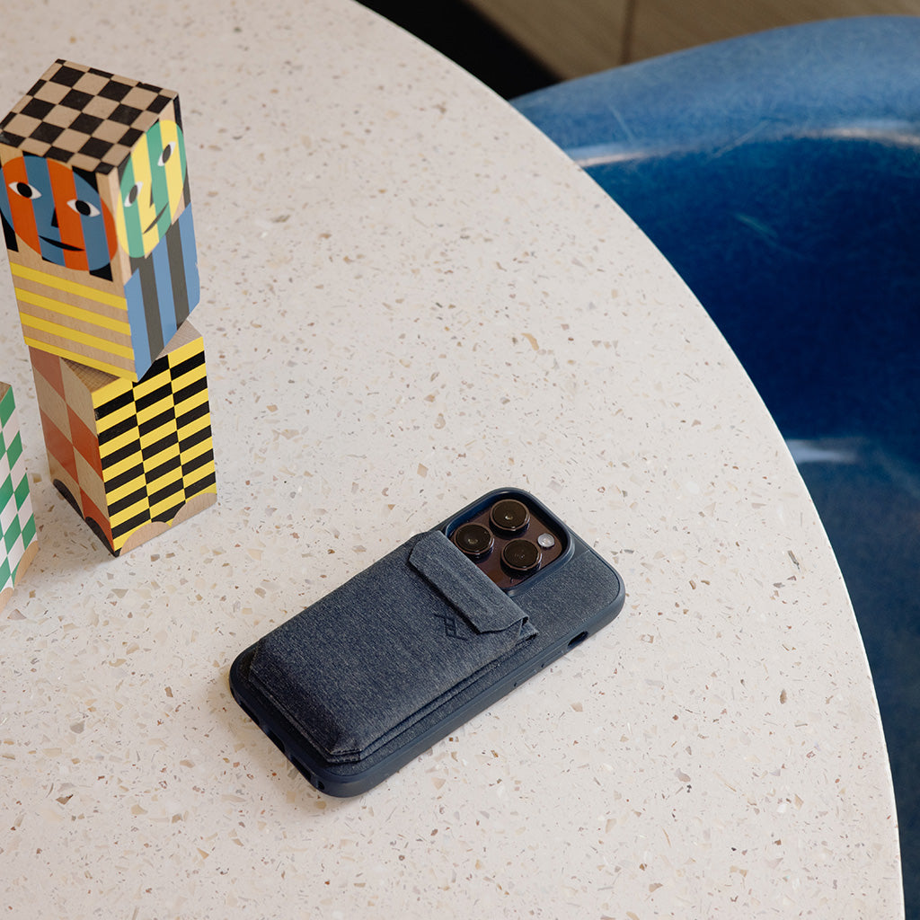 Mobile Wallet | Stand Wallet | Sun | Fabric