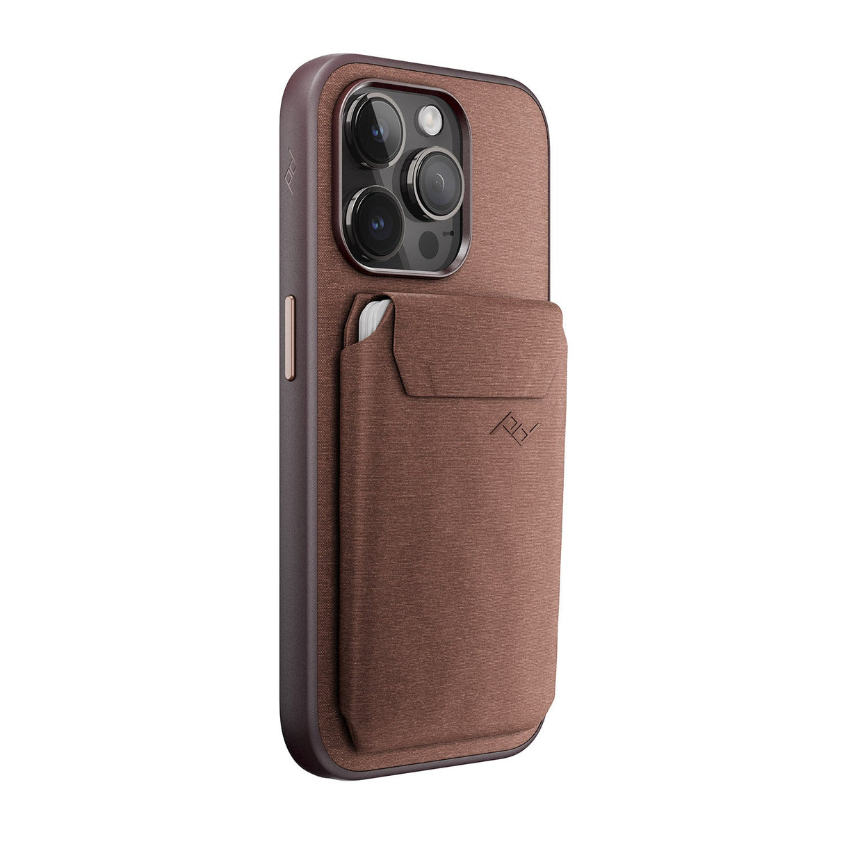 Mobile Wallet | Slim Wallet | Redwood | Fabric