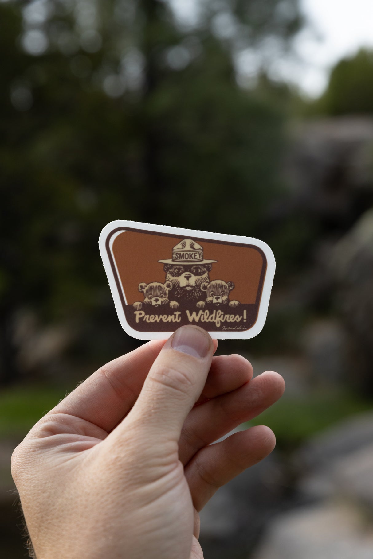 Prevent Wildfires! Sticker