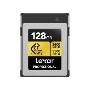 Lexar Professional GOLD CFexpress 4.0 Type B 128GB card