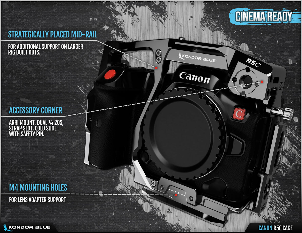 Canon R5C Cine Ultimate Rig