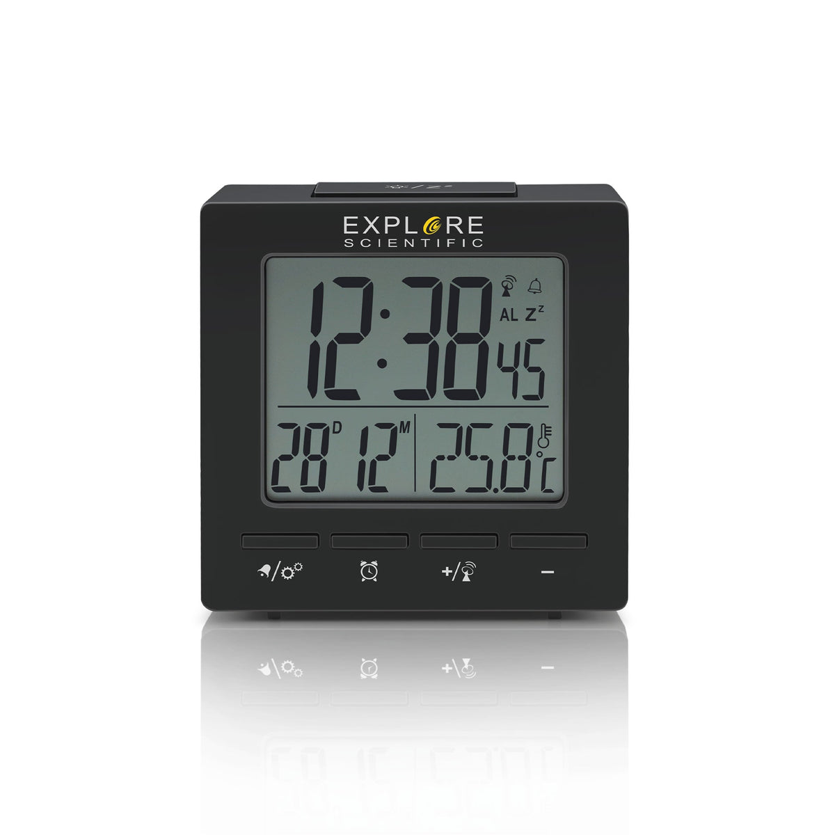 Compact Radio Controlled Alarm Clock