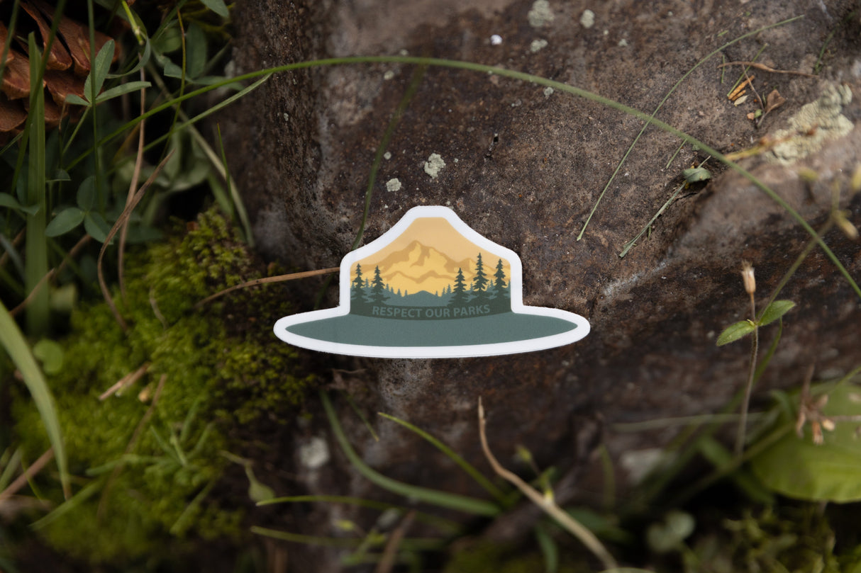 Park Ranger Hat Sticker