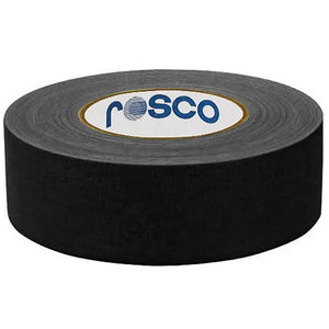 Rosco GaffTac 2" Gaffer Tape - Black (48mm x 50m)