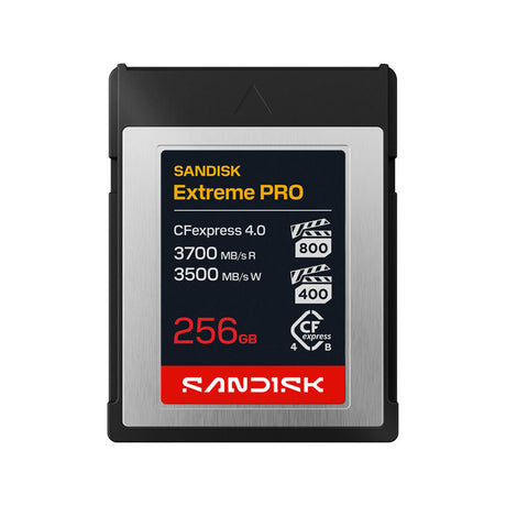 SanDisk Extreme PRO CFexpress 4.0 Type B Card 256GB