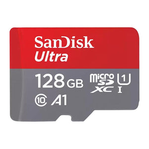 SanDisk Ultra microSDHC Memory Card C10 UHS U1 A1 Card with Adapter 128GB