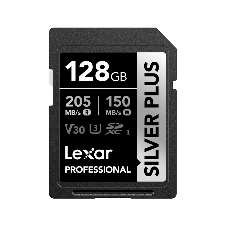 Lexar Professional SILVER PLUS SDXC 128GB card