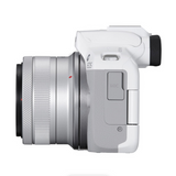Canon EOS R50 Mirrorless Camera with RF-S 18-45mm f/4.5-6.3 IS STM Lens (White)