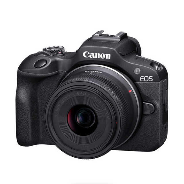 Canon EOS R100 Mirrorless Camera with 18-45mm Lens