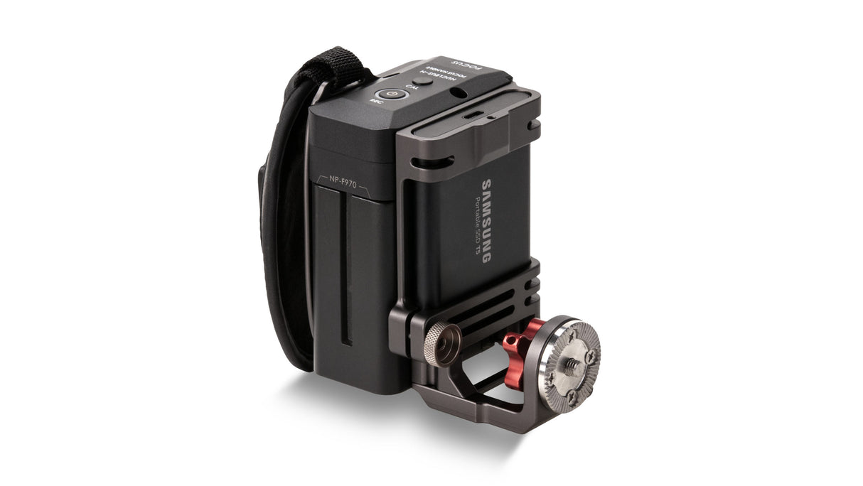 Tilta Side Focus Handle Type II (F970 Battery) ‚Äì Tilta Gray