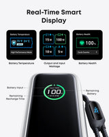 Anker Laptop Power Bank (25K, 165W, Built-In and Retractable Cables)