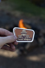 Prevent Wildfires! Sticker