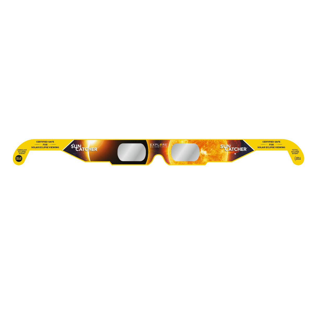Sun Catcher Solar Eclipse Glasses (100-Pack Assortment & Counter Display)