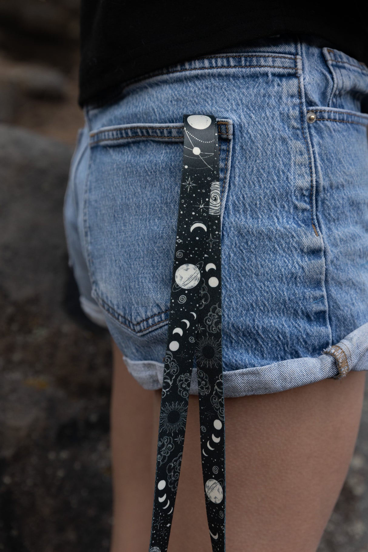 Sun and Moon Neck Lanyard