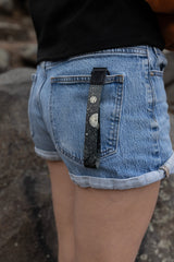 Sun and Moon Wristlet Keychain
