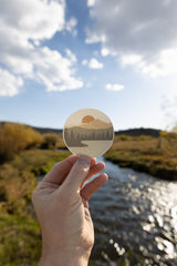 Sunrise Lake Sticker