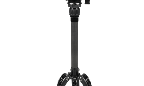 Sirui T-0S Series Travel Tripod with B-00 Ball Head (Black, Carbon Fiber) T-025SK+B-00K