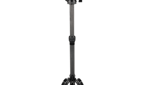 Sirui T-0S Series Travel Tripod with B-00 Ball Head (Black, Carbon Fiber) T-025SK+B-00K