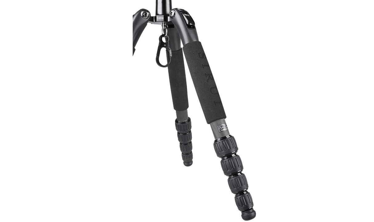 Sirui T-0S Series Travel Tripod with B-00 Ball Head (Black, Carbon Fiber) T-025SK+B-00K
