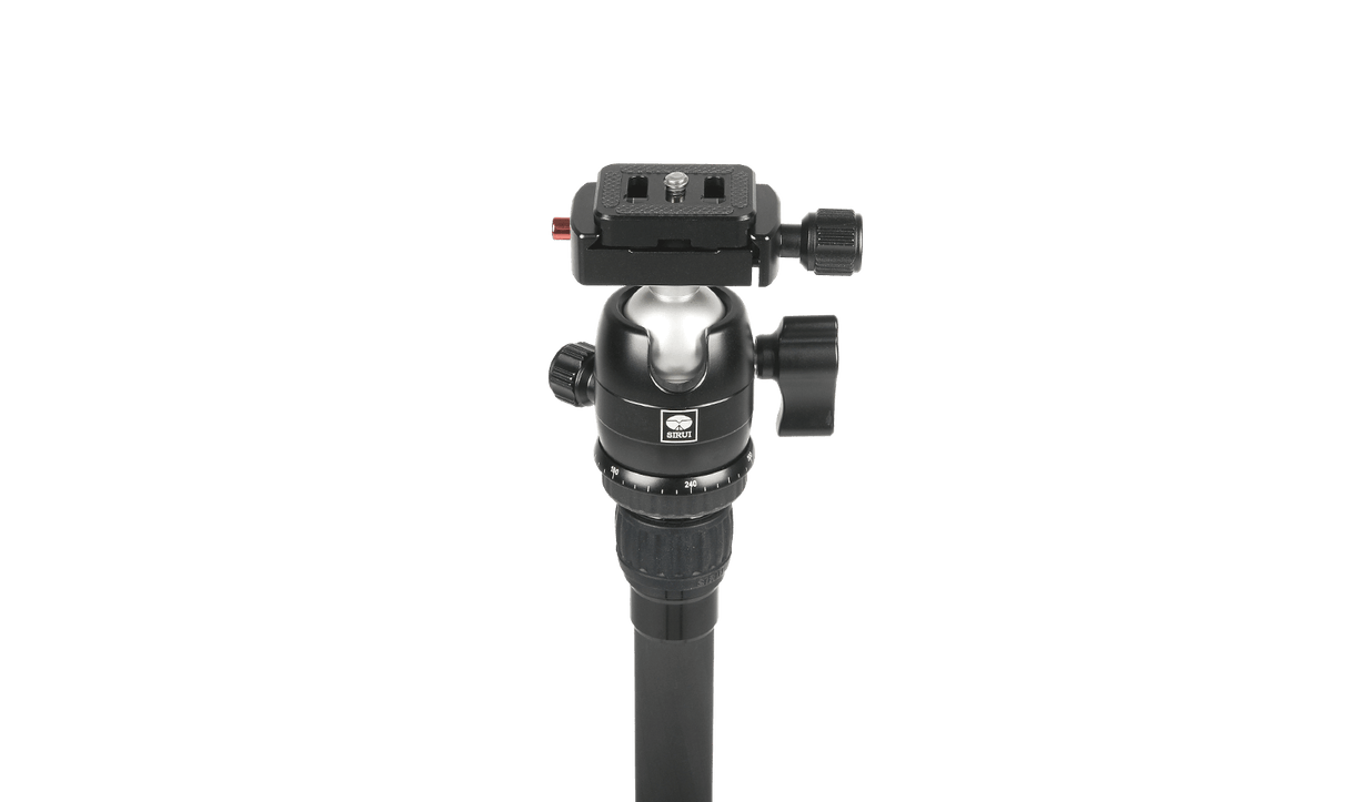 Sirui T-0S Series Travel Tripod with B-00 Ball Head (Black, Carbon Fiber) T-025SK+B-00K