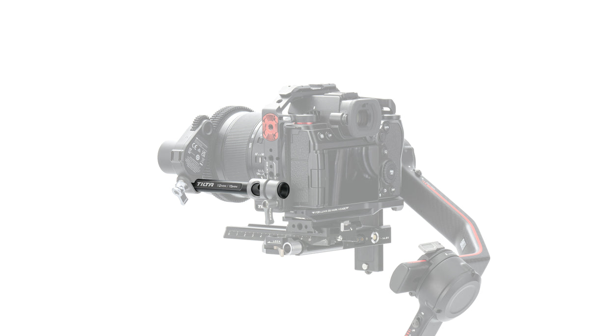 Tilta 15mm to 12mm DJI Rod Adapter ‚Äì Black