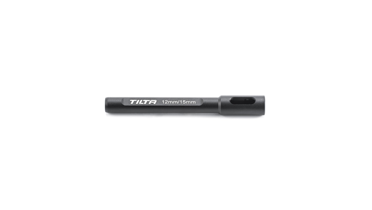 Tilta 15mm to 12mm DJI Rod Adapter ‚Äì Black