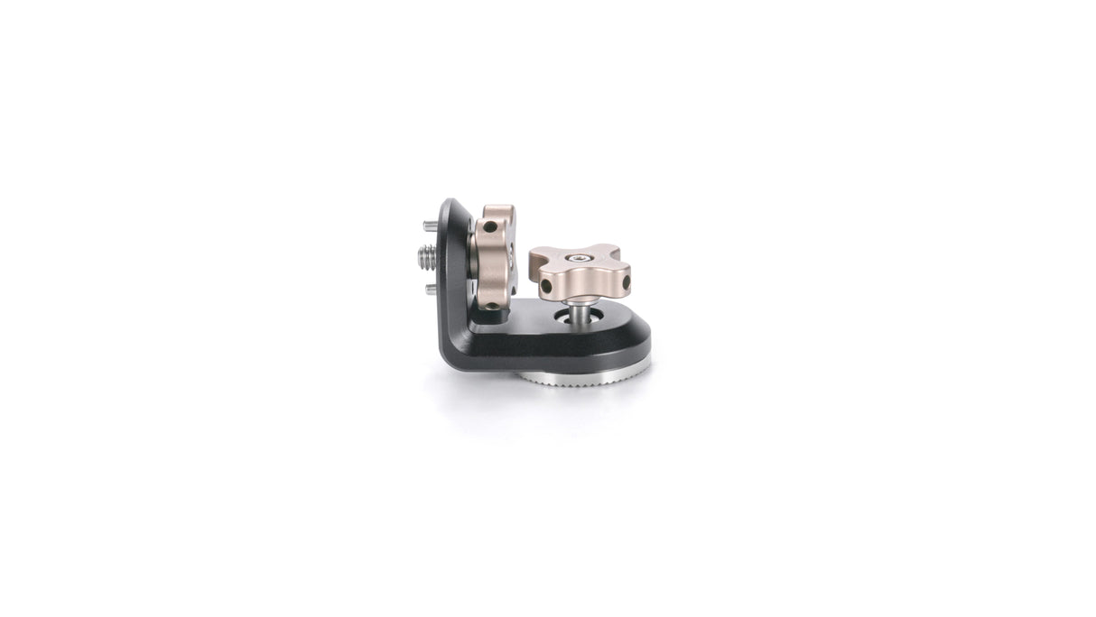Tilta Right Angle Rosette Adapter to 1/4‚Ä≥-20 with Locating Pins ‚Äì Black