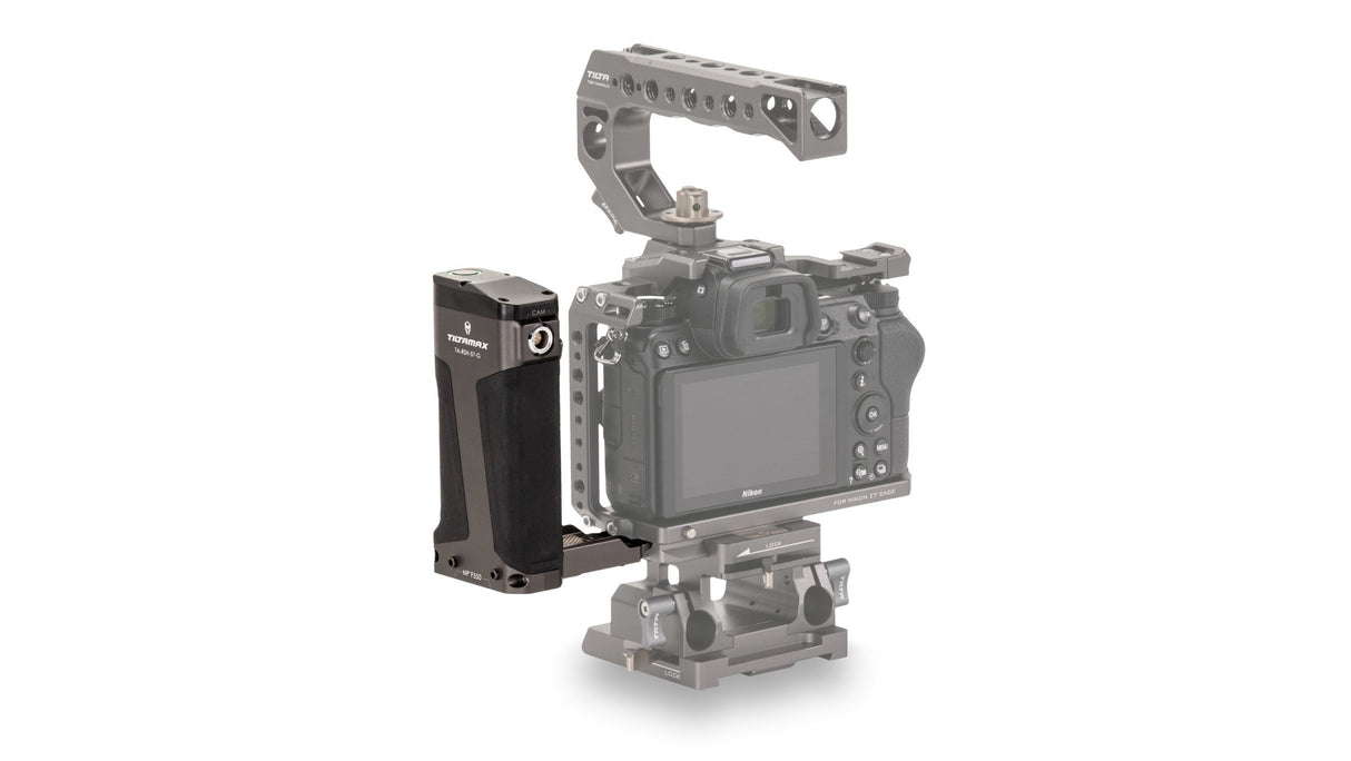 Tilta Side Power Handle with Run/Stop Type I (F570 Battery) ‚Äì Tilta Gray