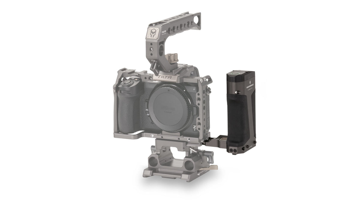 Tilta Side Power Handle with Run/Stop Type I (F570 Battery) ‚Äì Tilta Gray
