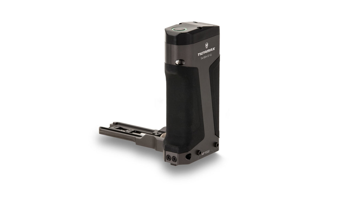 Tilta Side Power Handle with Run/Stop Type I (F570 Battery) ‚Äì Tilta Gray