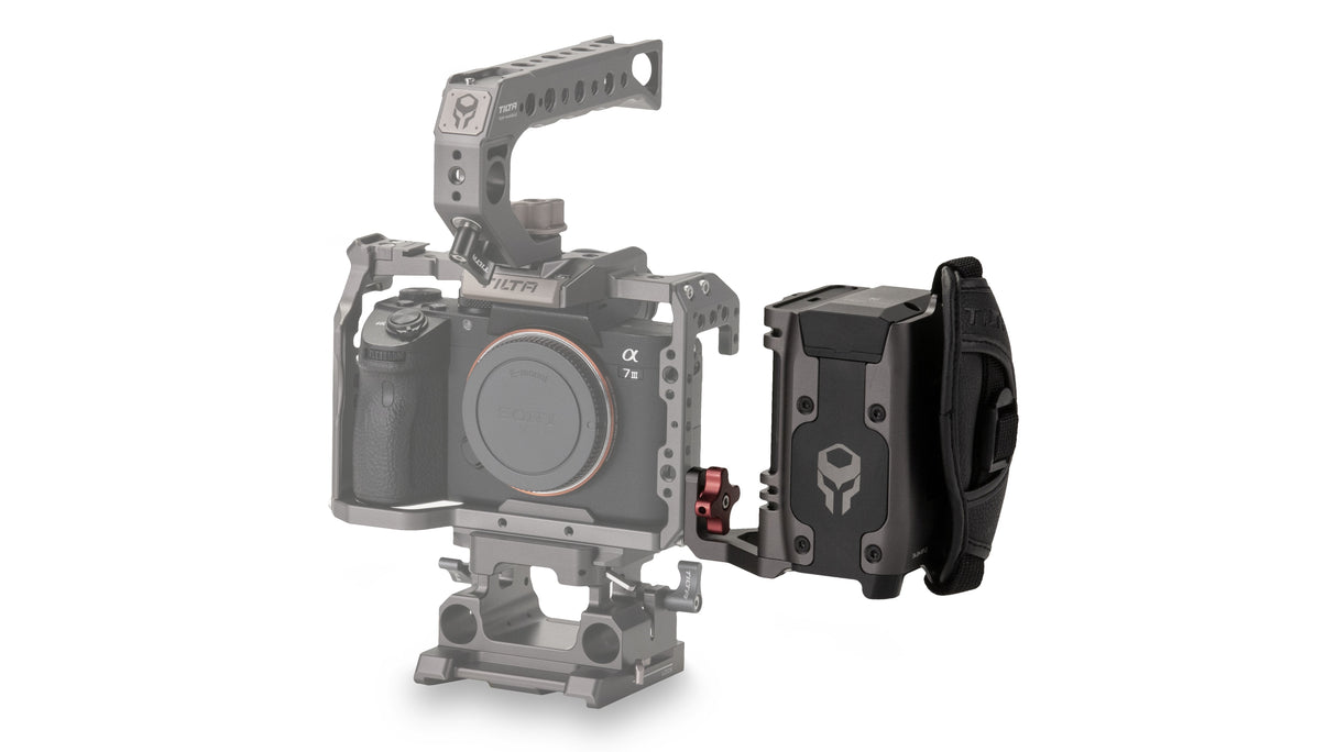 Tilta Side Power Handle Type III (F970 Battery) ‚Äì Tilta Gray
