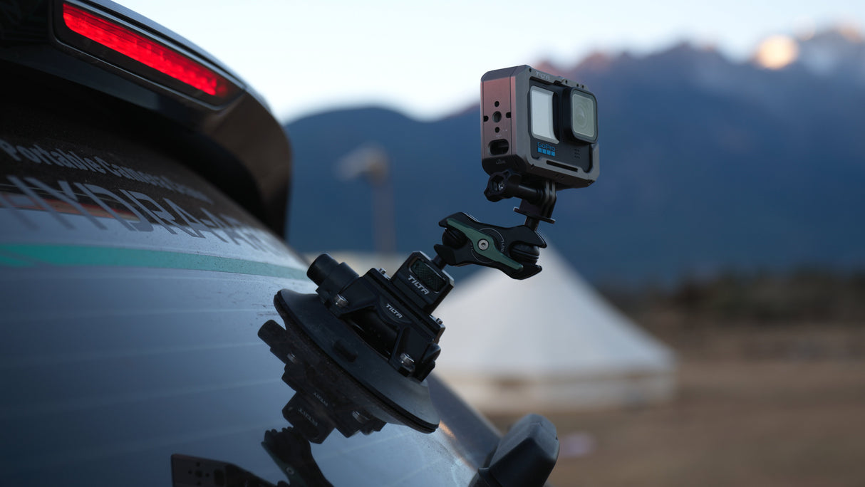 Universal Action Camera Suction Cup (4.5‚Ä≥) Mounting Kit