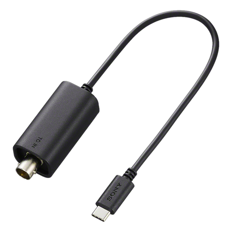 Sony VMC-BNCU1 timecode adapter cable, BNC to USB Type-C for the FX5