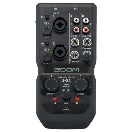 Zoom U-24 Handy Audio Interface