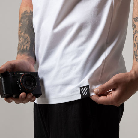 Langly Co Crafted Essentials T-Shirt White