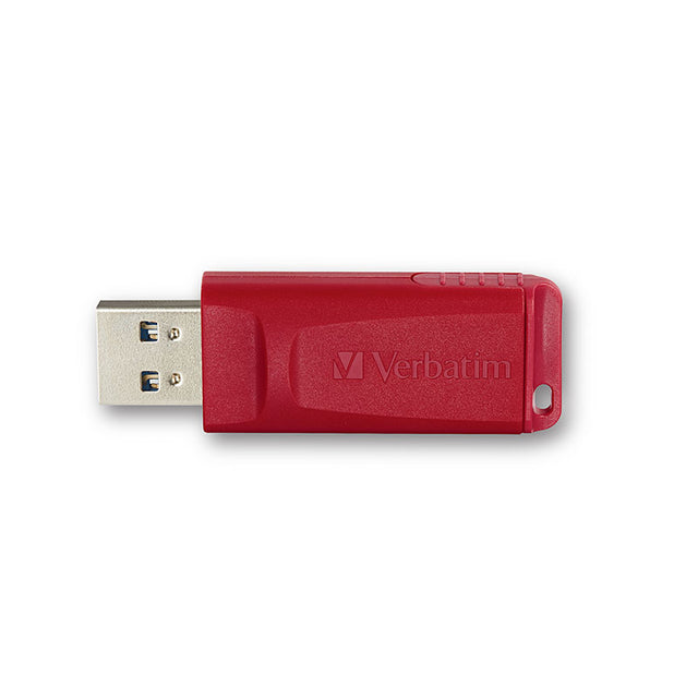 Verbatim Store n Go USB Flash Drive 98525 128GB USB 2.0 Red TAA