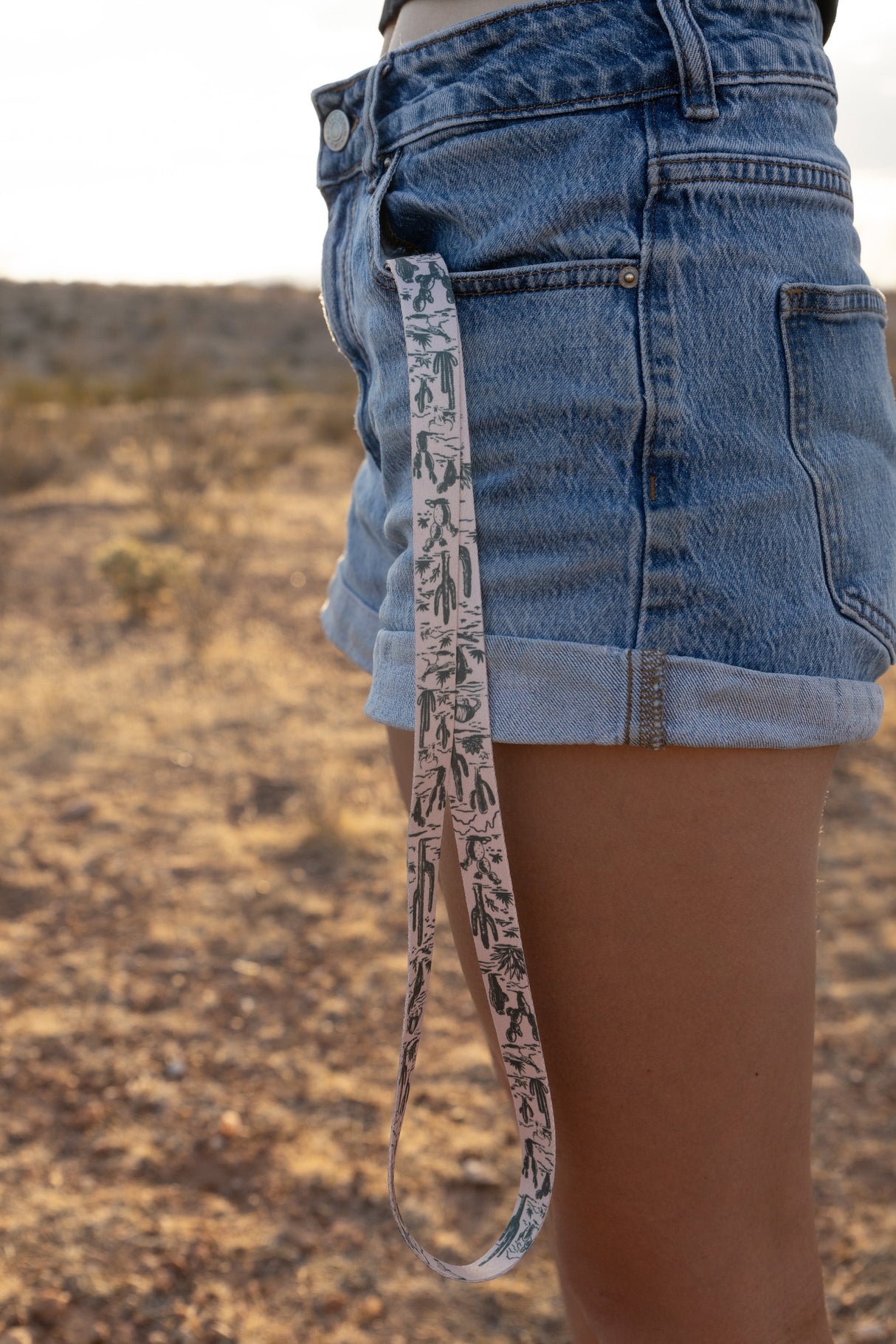 Western Landscape Neck Lanyard