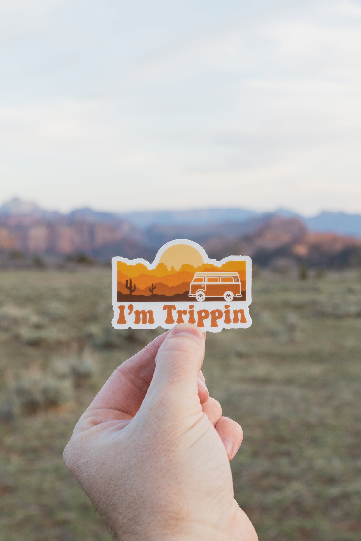 I'm Trippin (Desert) Sticker
