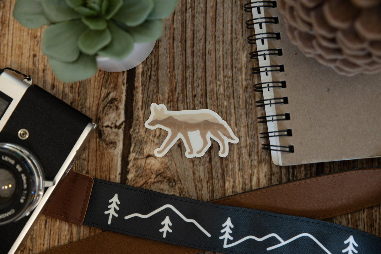 Coyote Sticker