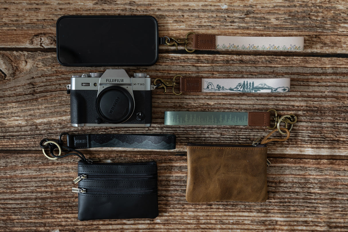 Parks in Color Wristlet Keychain