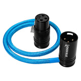 16” Straight Low Profile Right Angle XLR Cable