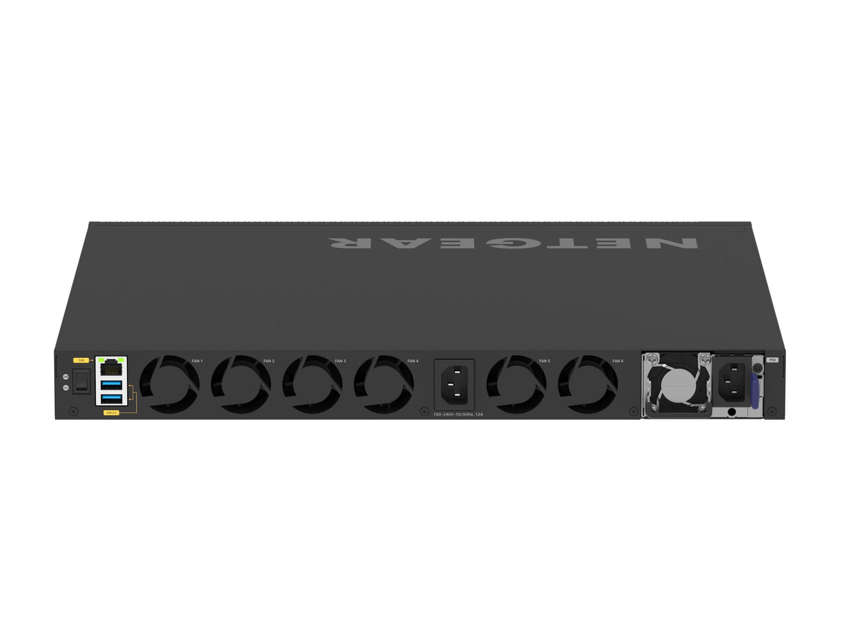 NETGEAR M4350 XSM4344C 44-Port 40x10G/Multi-Gig PoE++ (196W base, up to 1,676W) and 4xQSFP28 100G Managed Switch