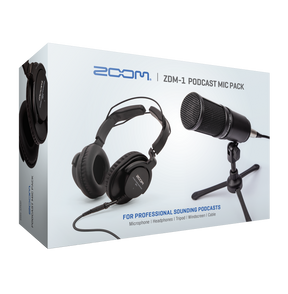 Zoom Podcast Microphone Bundle