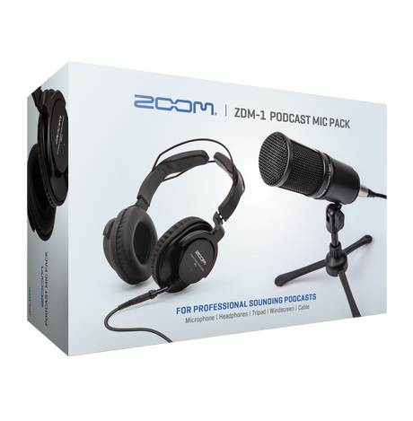 Zoom Podcast Microphone Bundle