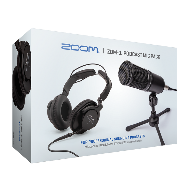 Zoom Podcast Microphone Bundle
